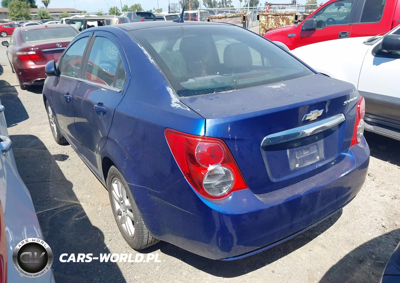 2012 Chevrolet Sonic 2Lt VIN:1G1JC5SH6C4220101 - 3
