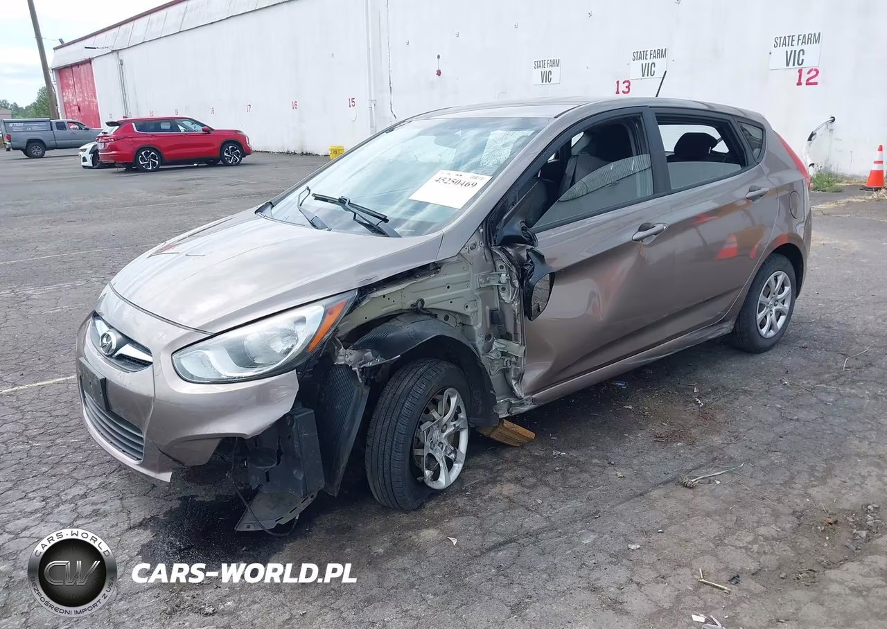 2014 Hyundai Accent Gs VIN:KMHCT5AE2EU189872 - 2