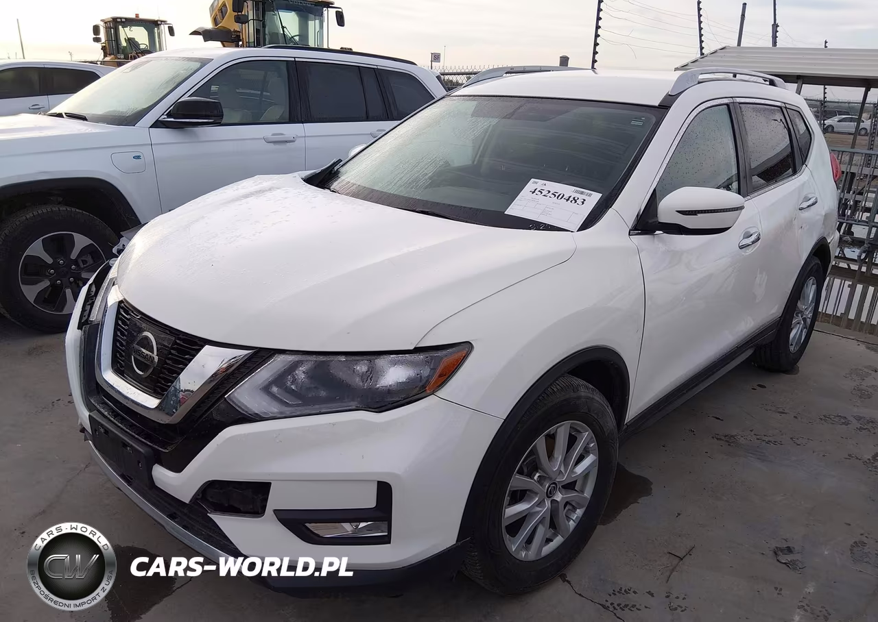 2017 Nissan Rogue S-Sl-Sv VIN:5N1AT2MT7HC855196 - 2