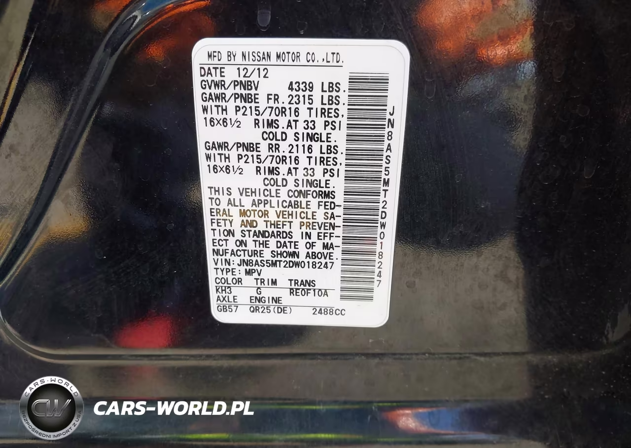 2013 Nissan Rogue S VIN:JN8AS5MT2DW018247 - 9