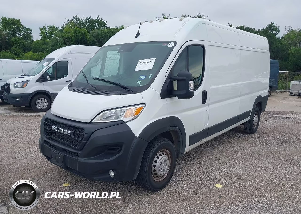 2024 Ram Promaster 2500 Tradesman High Roof 159 Wb W-Pass Seat VIN:3C6LRVDG4RE136974 - 2