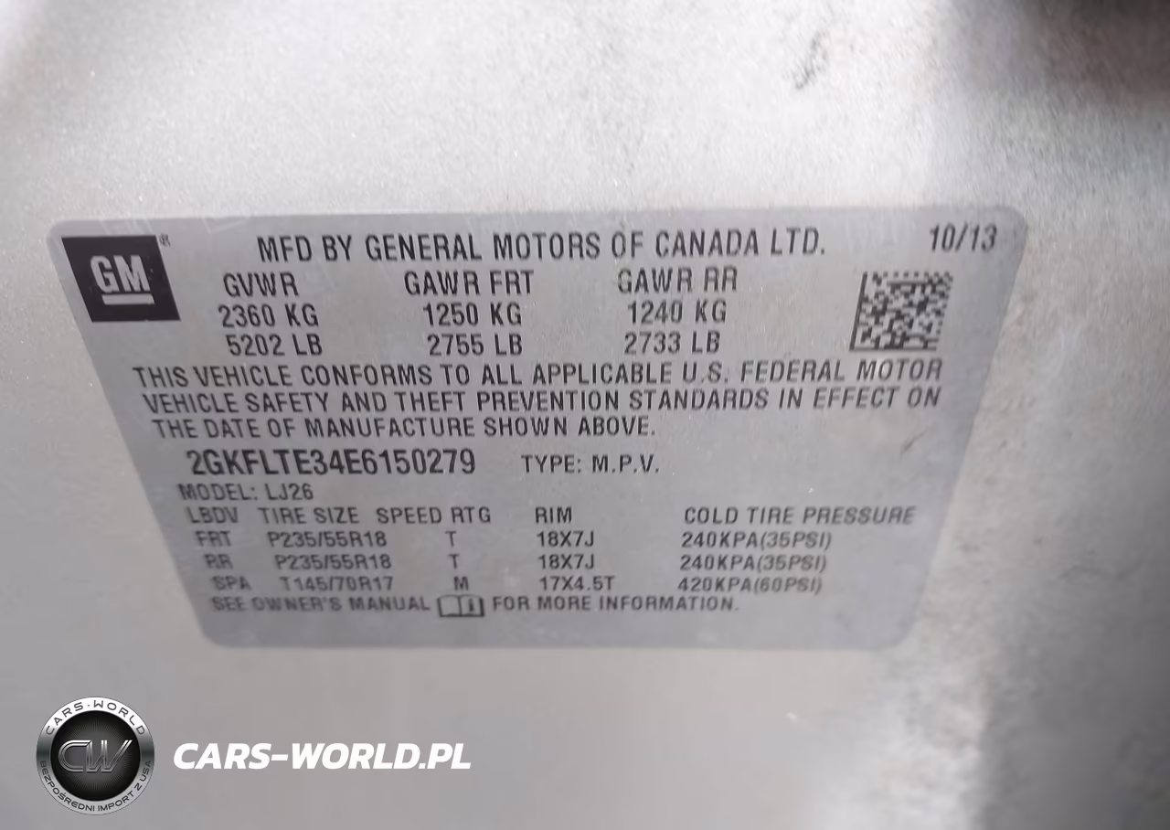 2014 GMC Terrain Slt-2 VIN:2GKFLTE34E6150279 - 9