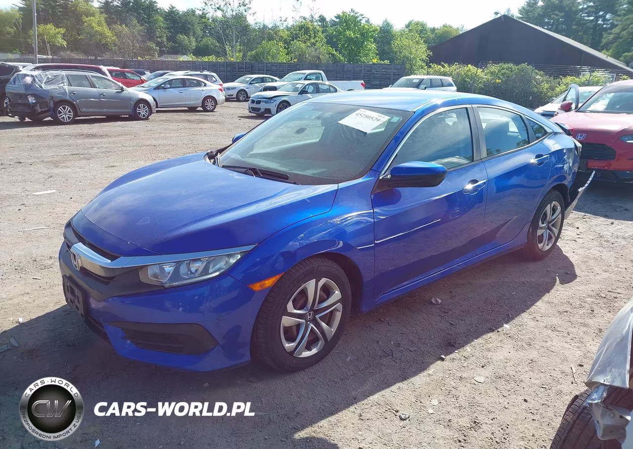 2016 Honda Civic Lx VIN:19XFC2F59GE234140 - 2