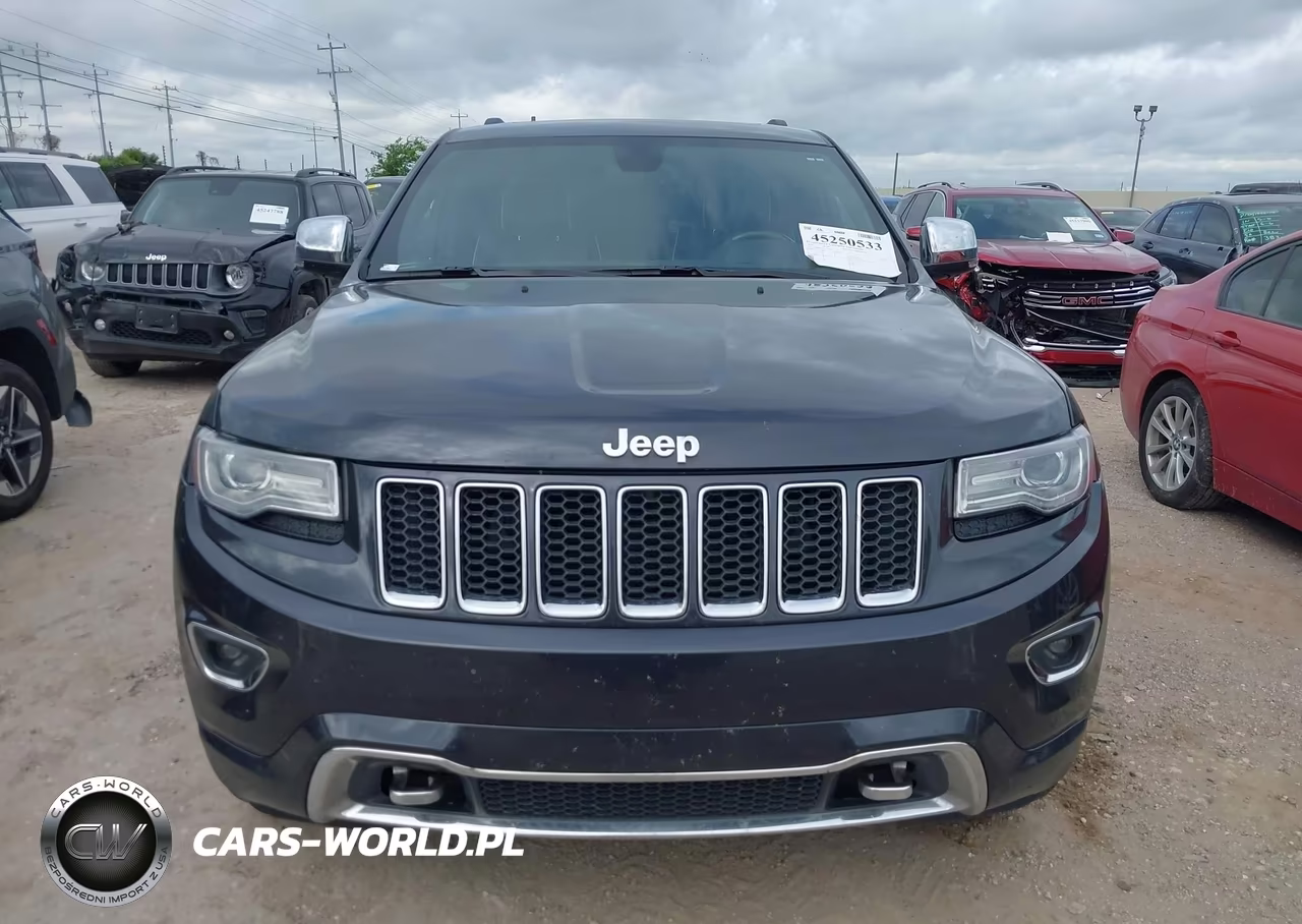 2014 Jeep Grand Cherokee Overland VIN:1C4RJECG4EC239602 - 12