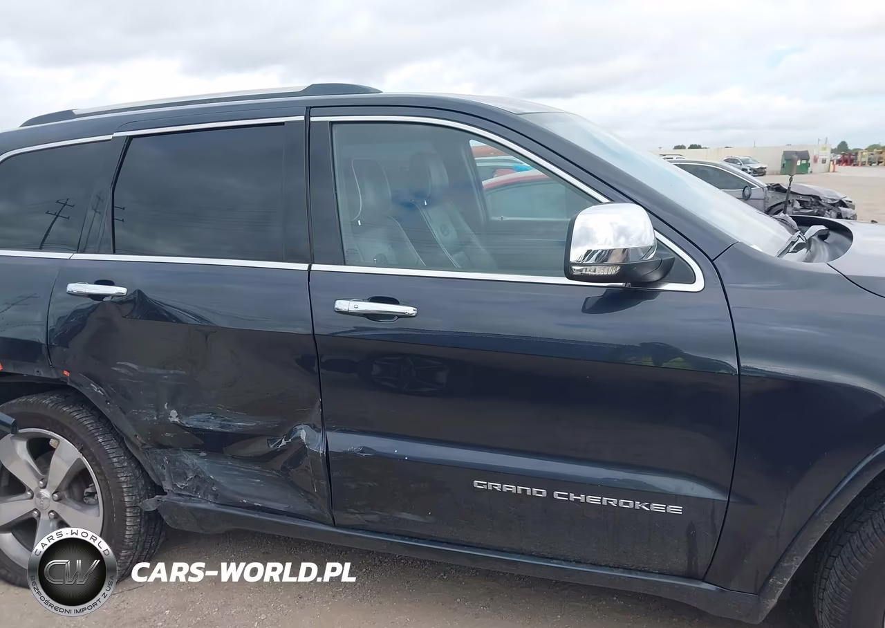 2014 Jeep Grand Cherokee Overland VIN:1C4RJECG4EC239602 - 13