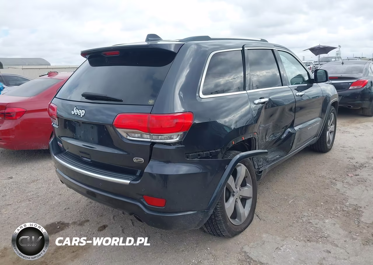 2014 Jeep Grand Cherokee Overland VIN:1C4RJECG4EC239602 - 4