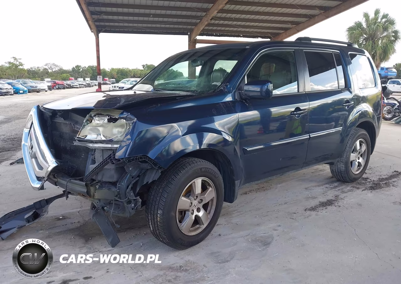 2011 Honda Pilot Ex-L VIN:5FNYF4H59BB034967 - 2