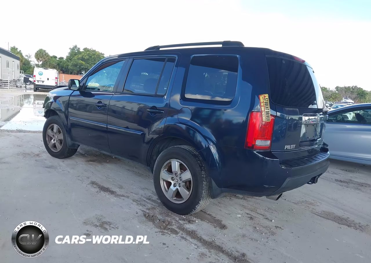 2011 Honda Pilot Ex-L VIN:5FNYF4H59BB034967 - 3
