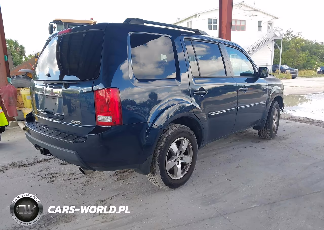 2011 Honda Pilot Ex-L VIN:5FNYF4H59BB034967 - 4