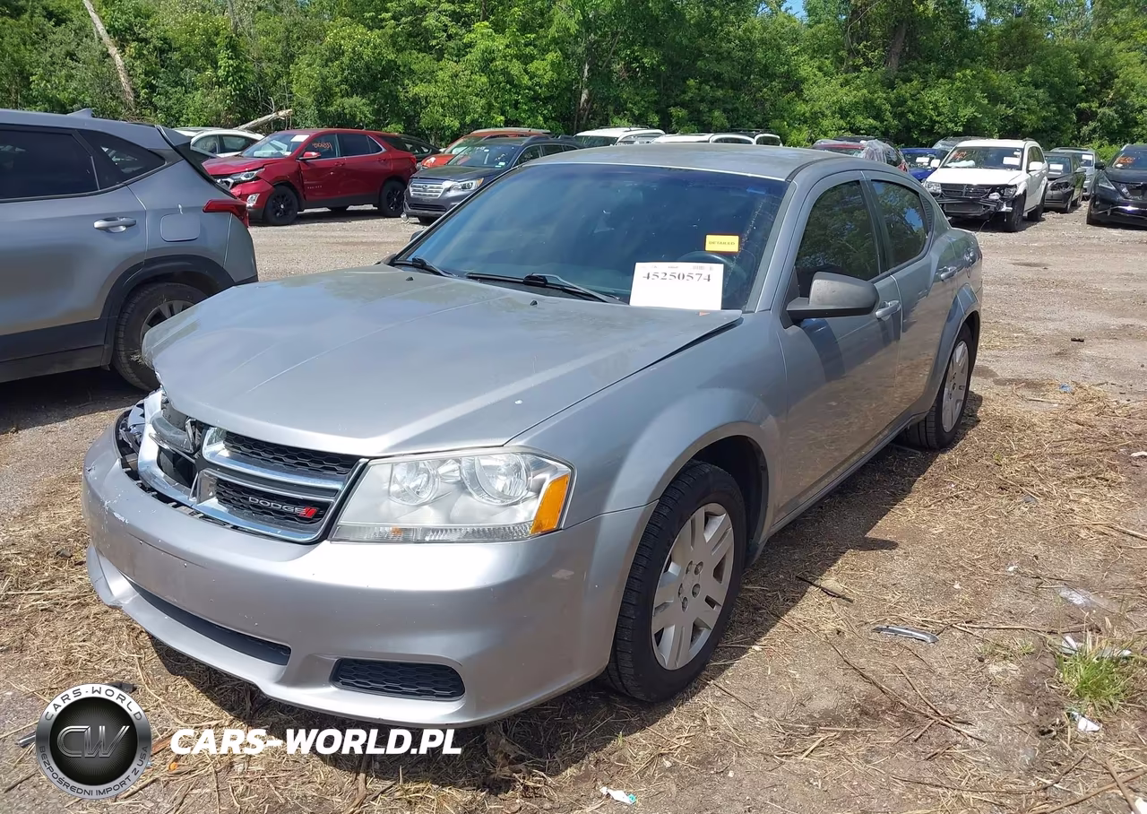 2014 Dodge Avenger Se VIN:1C3CDZAB1EN177760 - 2