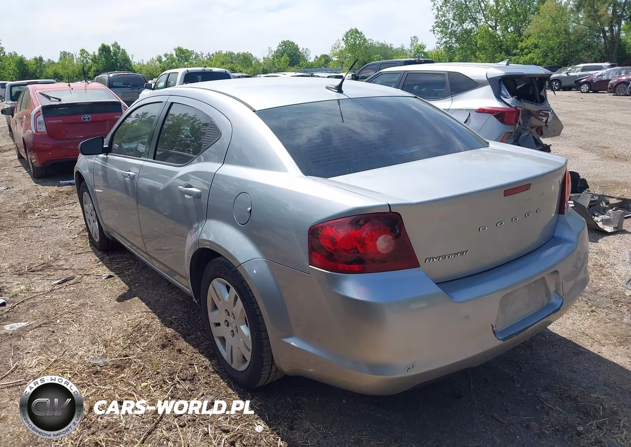 2014 Dodge Avenger Se VIN:1C3CDZAB1EN177760 - 3