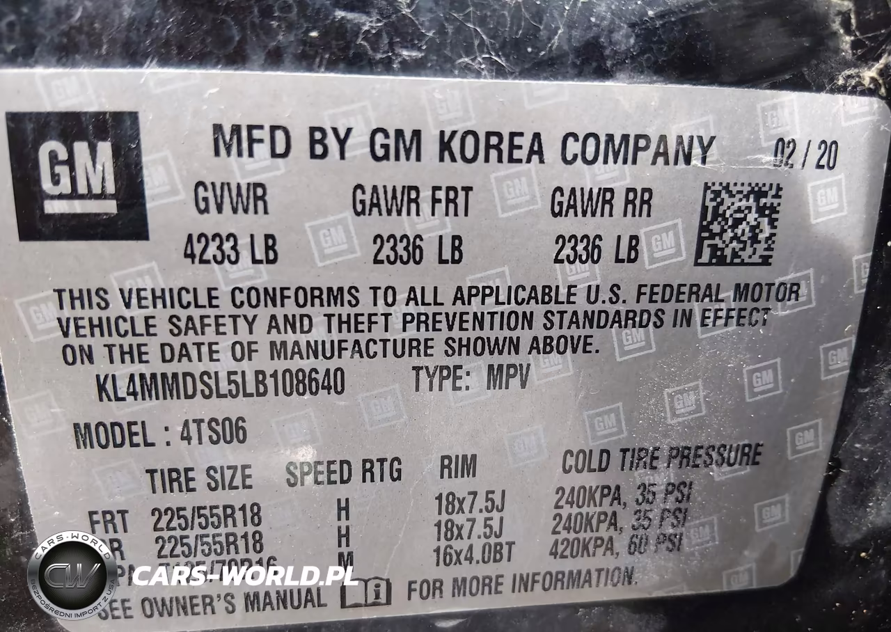 2020 Buick Encore Gx Fwd Select VIN:KL4MMDSL5LB108640 - 9