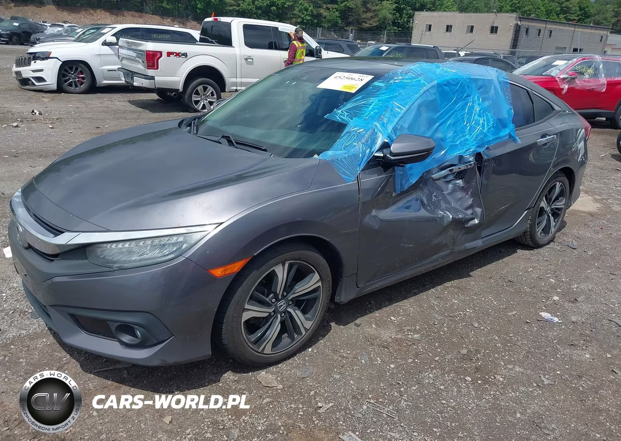 2016 Honda Civic Touring VIN:19XFC1F91GE015556 - 2