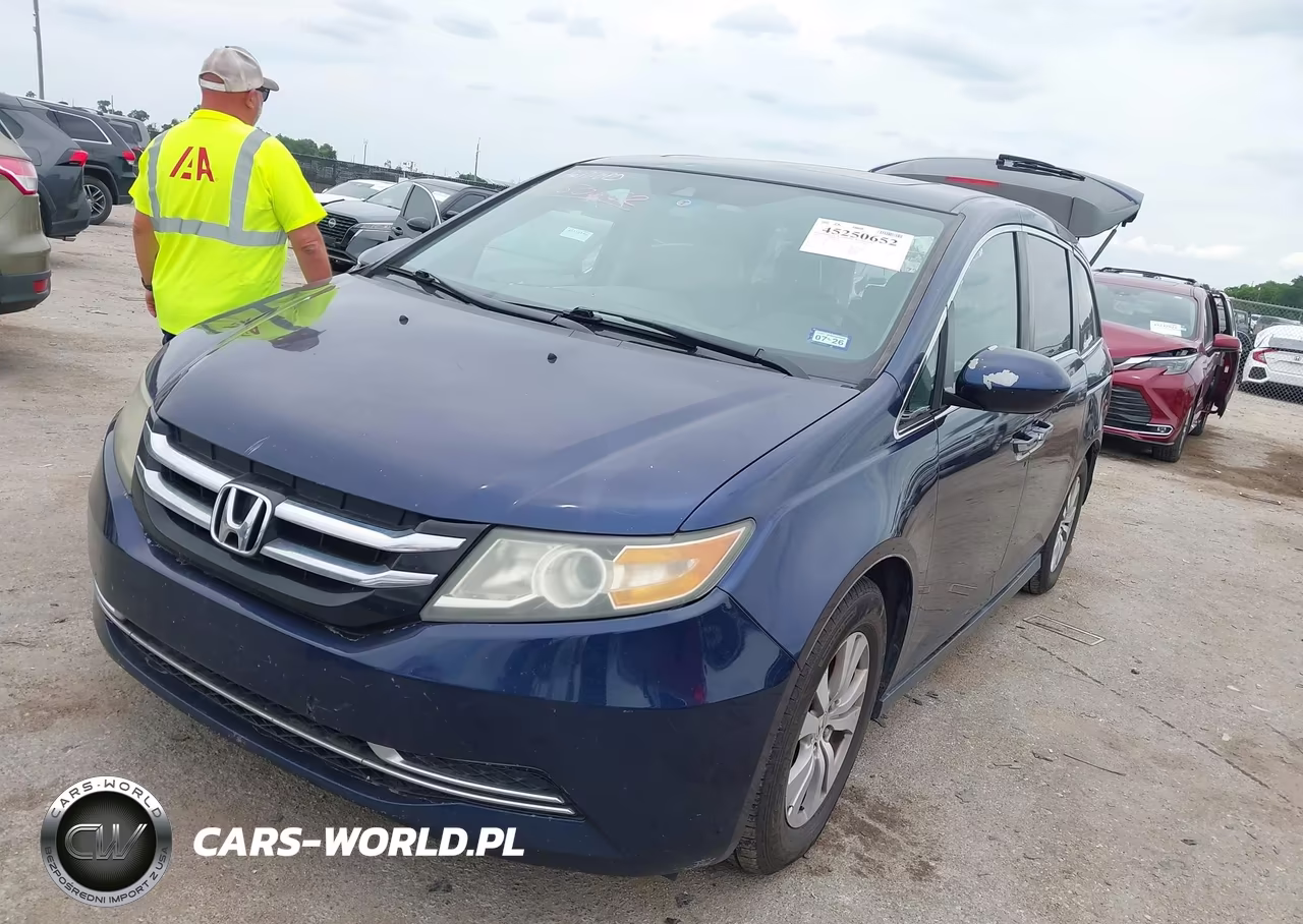 2015 Honda Odyssey Ex-L VIN:5FNRL5H63FB080375 - 2