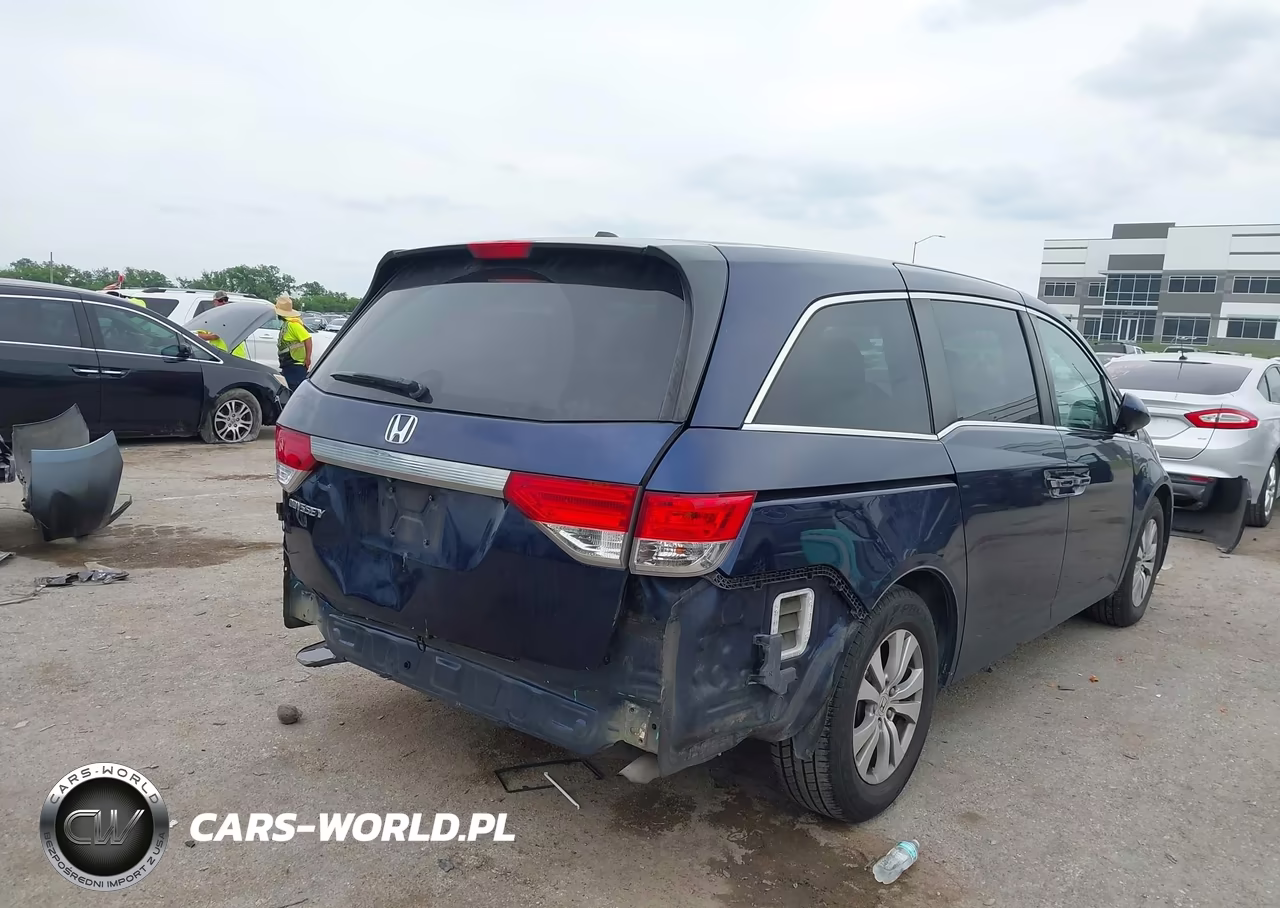 2015 Honda Odyssey Ex-L VIN:5FNRL5H63FB080375 - 4