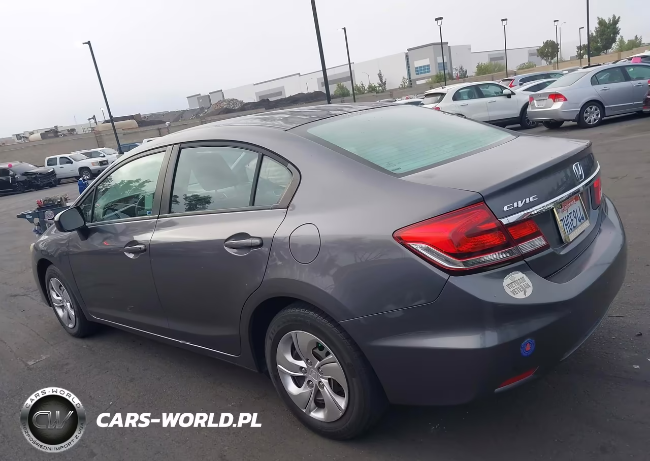 2014 Honda Civic Lx VIN:2HGFB2F5XEH555898 - 14