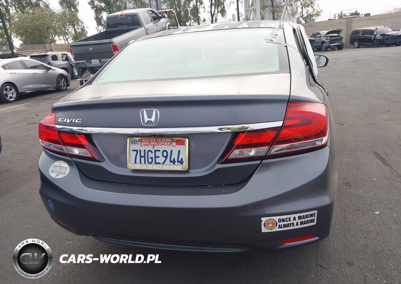2014 Honda Civic Lx VIN:2HGFB2F5XEH555898 - 16