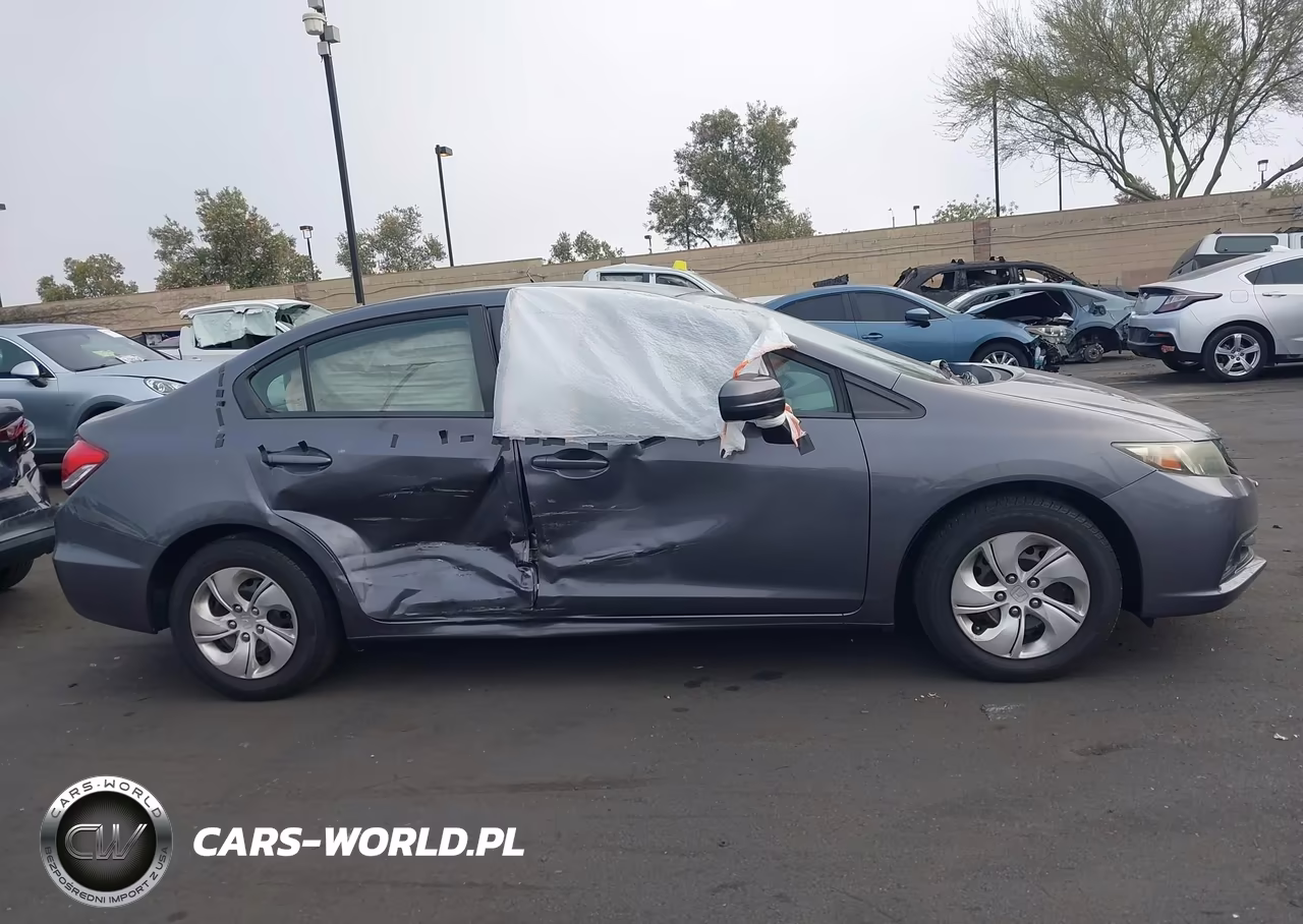 2014 Honda Civic Lx VIN:2HGFB2F5XEH555898 - 6