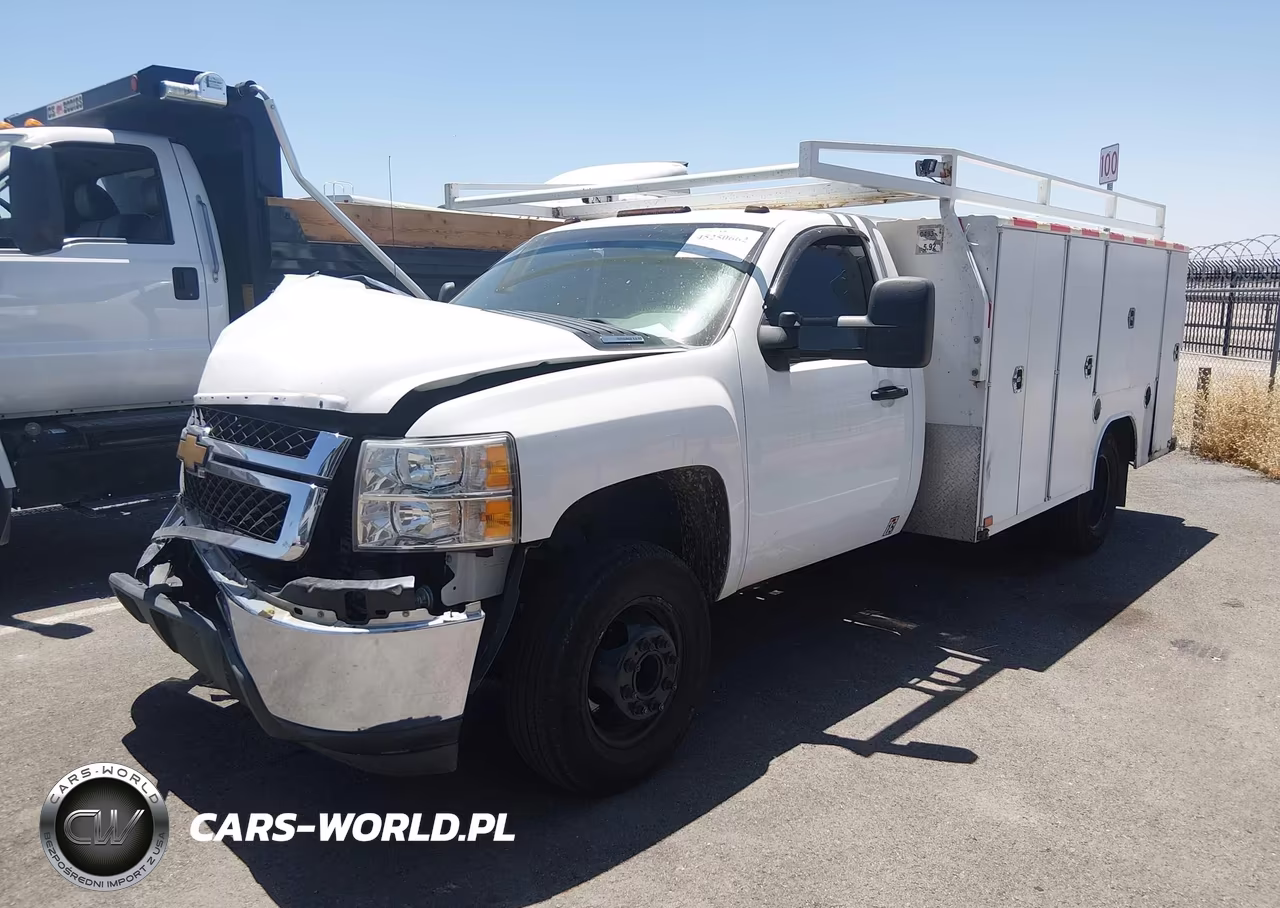 2013 Chevrolet Silverado 3500Hd Chassis Work Truck VIN:1GB3CZC86DF162328 - 2