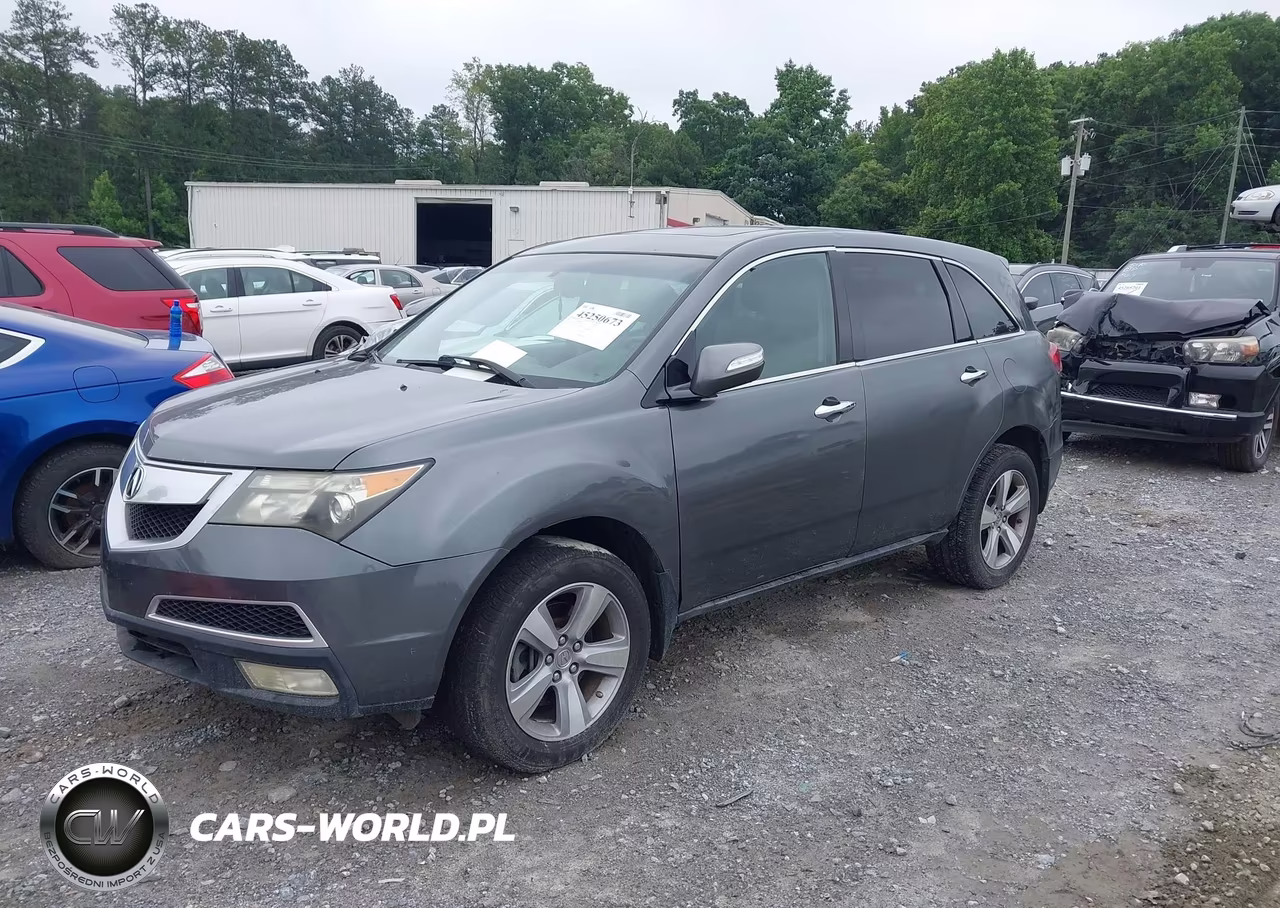 2012 Acura Mdx VIN:2HNYD2H25CH525302 - 2
