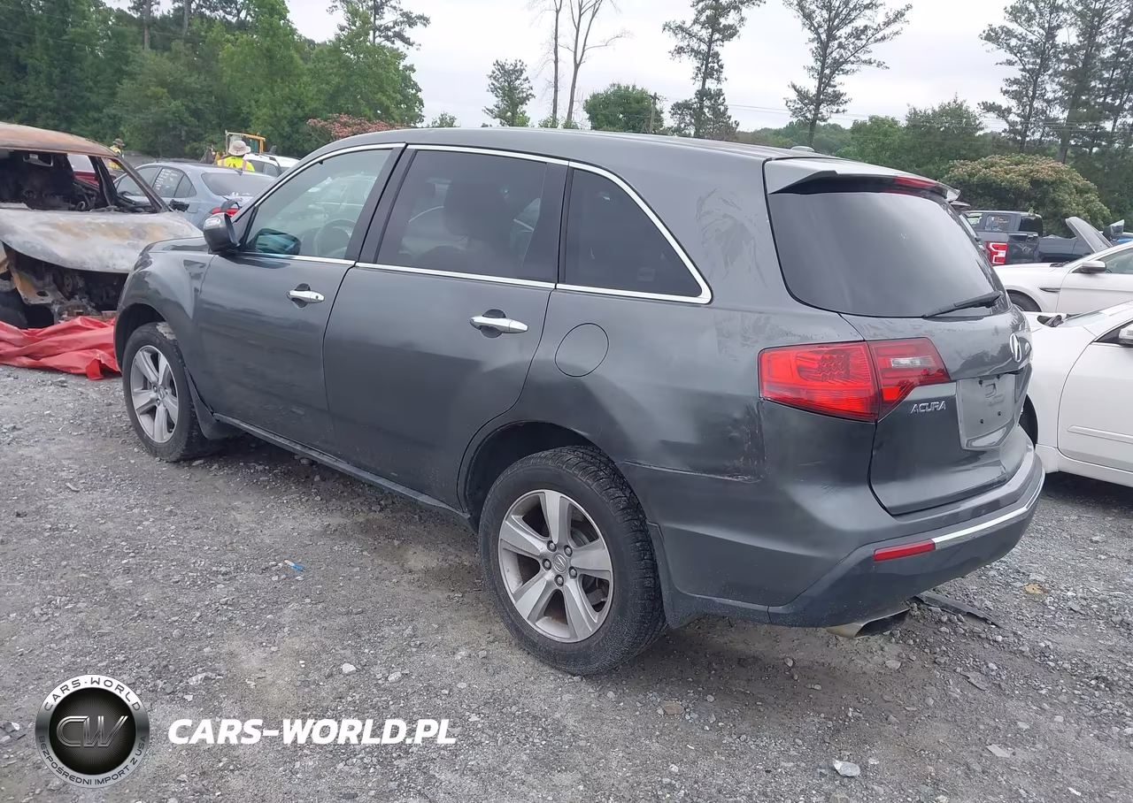 2012 Acura Mdx VIN:2HNYD2H25CH525302 - 3