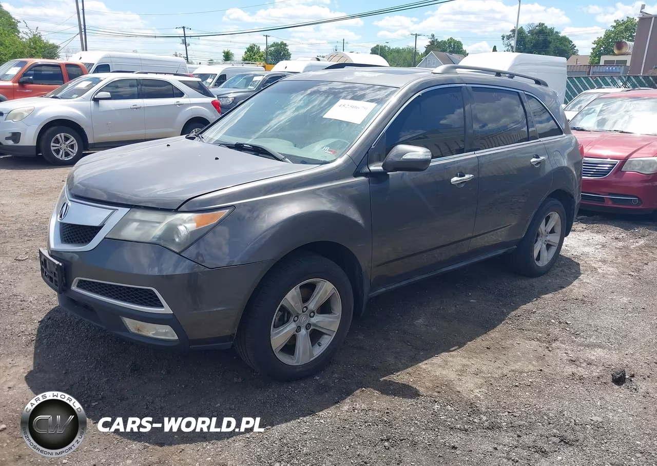 2011 Acura Mdx VIN:2HNYD2H23BH504012 - 2