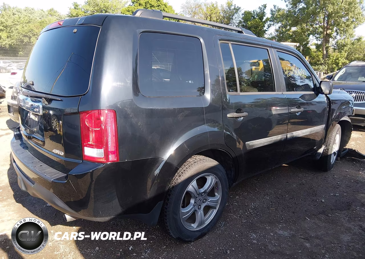 2012 Honda Pilot Lx VIN:5FNYF4H22CB013241 - 4
