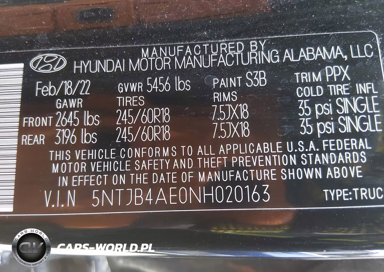 2022 Hyundai Santa Cruz Sel VIN:5NTJB4AE0NH020163 - 9