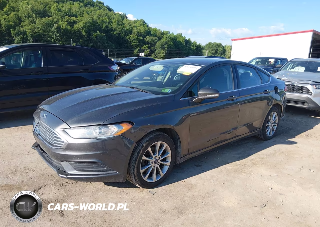 2017 Ford Fusion Se VIN:3FA6P0HD0HR123585 - 2
