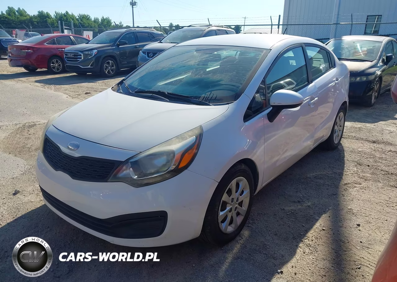2013 Kia Rio Lx VIN:KNADM4A38D6228463 - 2