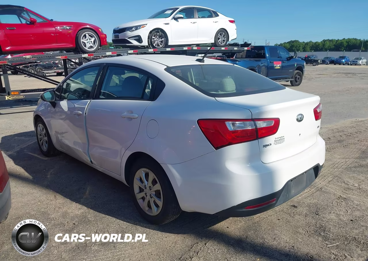 2013 Kia Rio Lx VIN:KNADM4A38D6228463 - 3