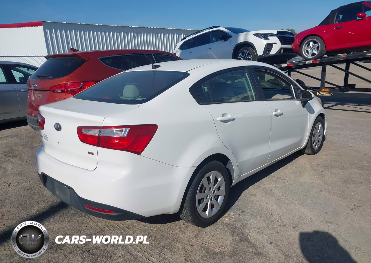 2013 Kia Rio Lx VIN:KNADM4A38D6228463 - 4