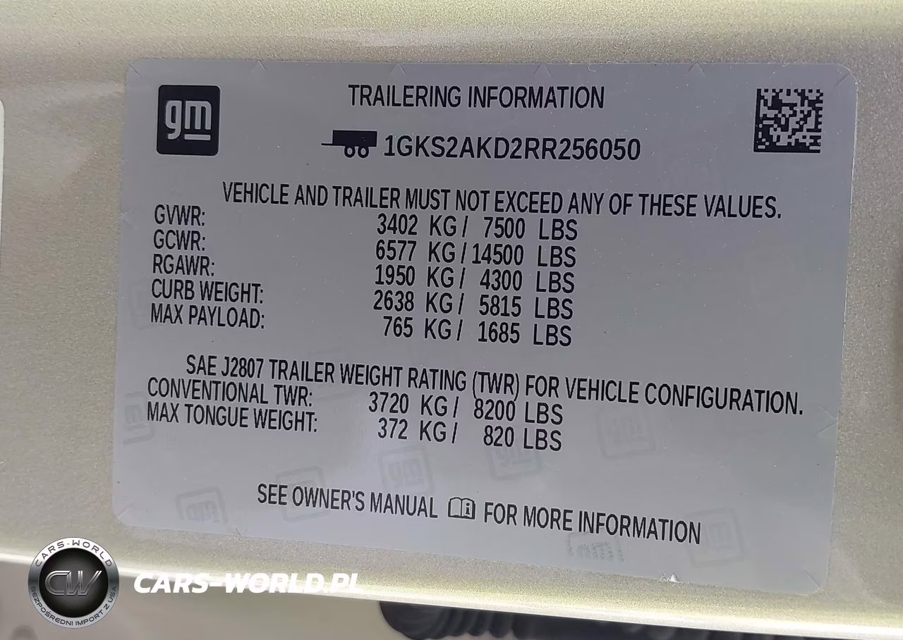 2024 GMC Yukon 4Wd Sle VIN:1GKS2AKD2RR256050 - 9
