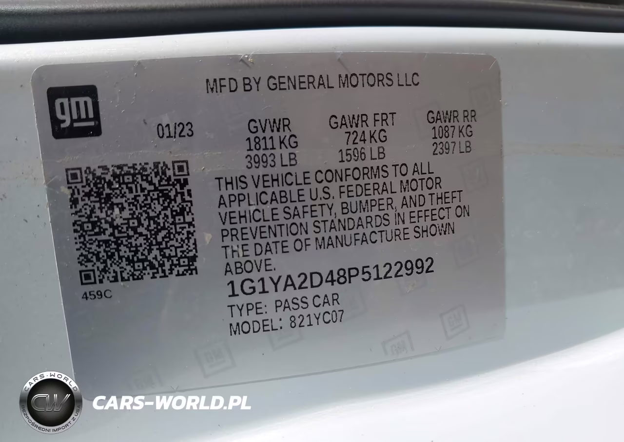 2023 Chevrolet Corvette Stingray Rwd 1Lt VIN:1G1YA2D48P5122992 - 9