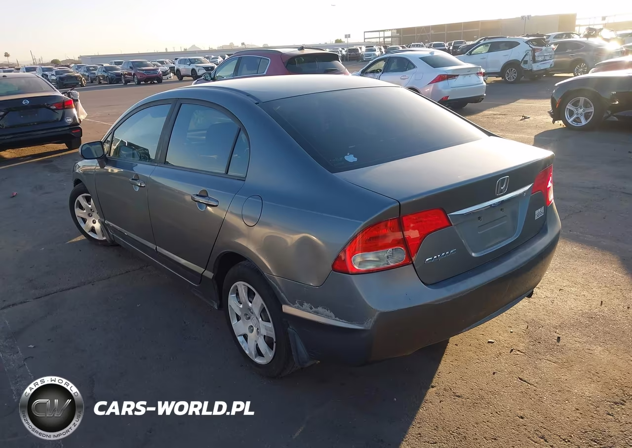 2009 Honda Civic Lx VIN:1HGFA16509L027339 - 3
