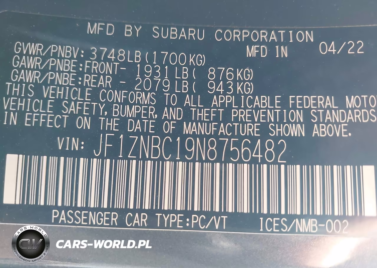 2022 Toyota Gr86 VIN:JF1ZNBC19N8756482 - 9