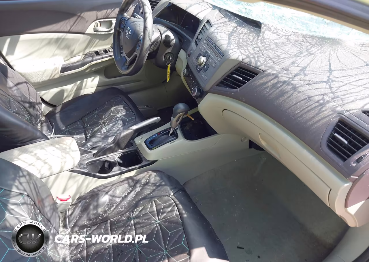 2012 Honda Civic Lx VIN:2HGFB2F55CH333668 - 5