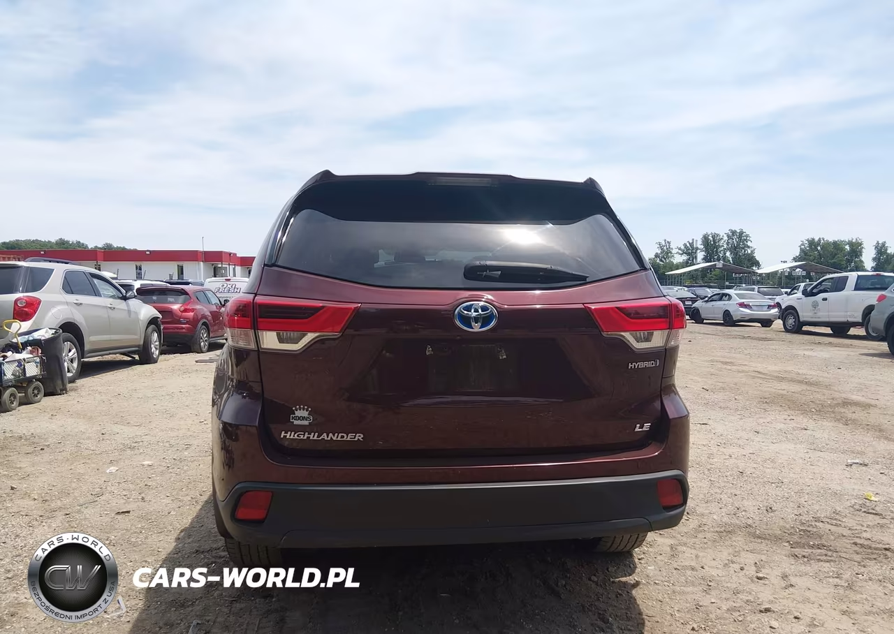 2019 Toyota Highlander Hybrid Le VIN:5TDBGRFH6KS063562 - 17