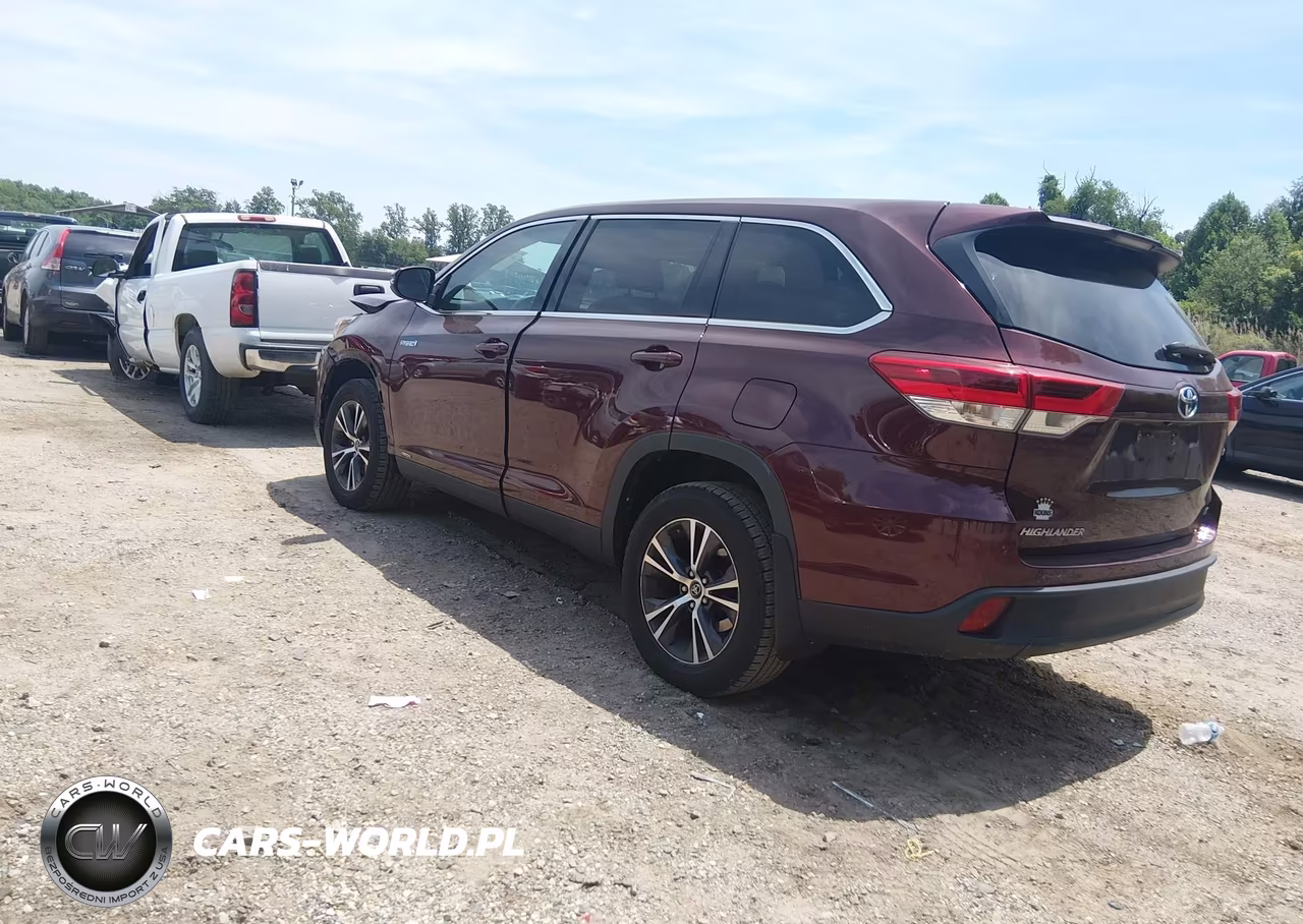 2019 Toyota Highlander Hybrid Le VIN:5TDBGRFH6KS063562 - 3