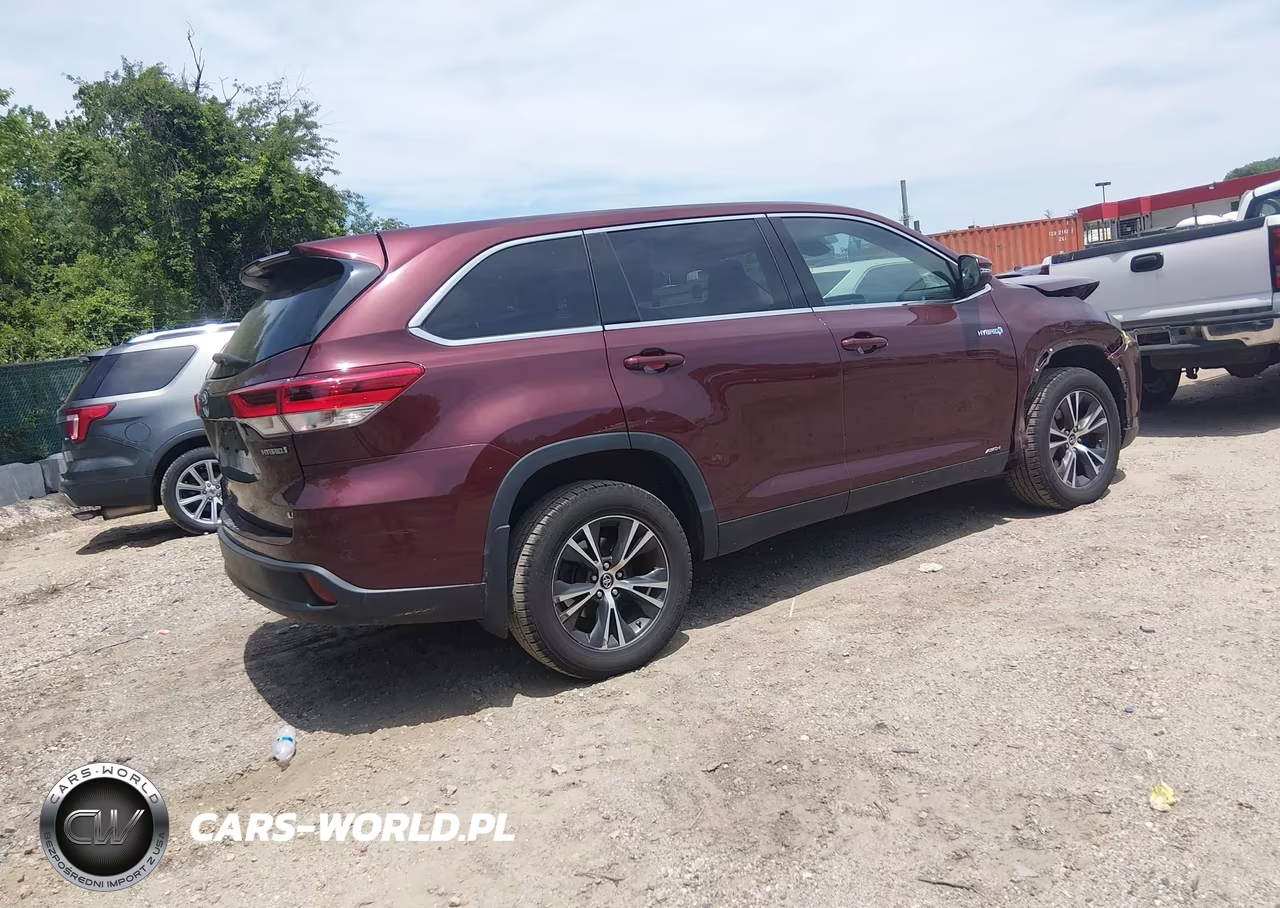 2019 Toyota Highlander Hybrid Le VIN:5TDBGRFH6KS063562 - 4