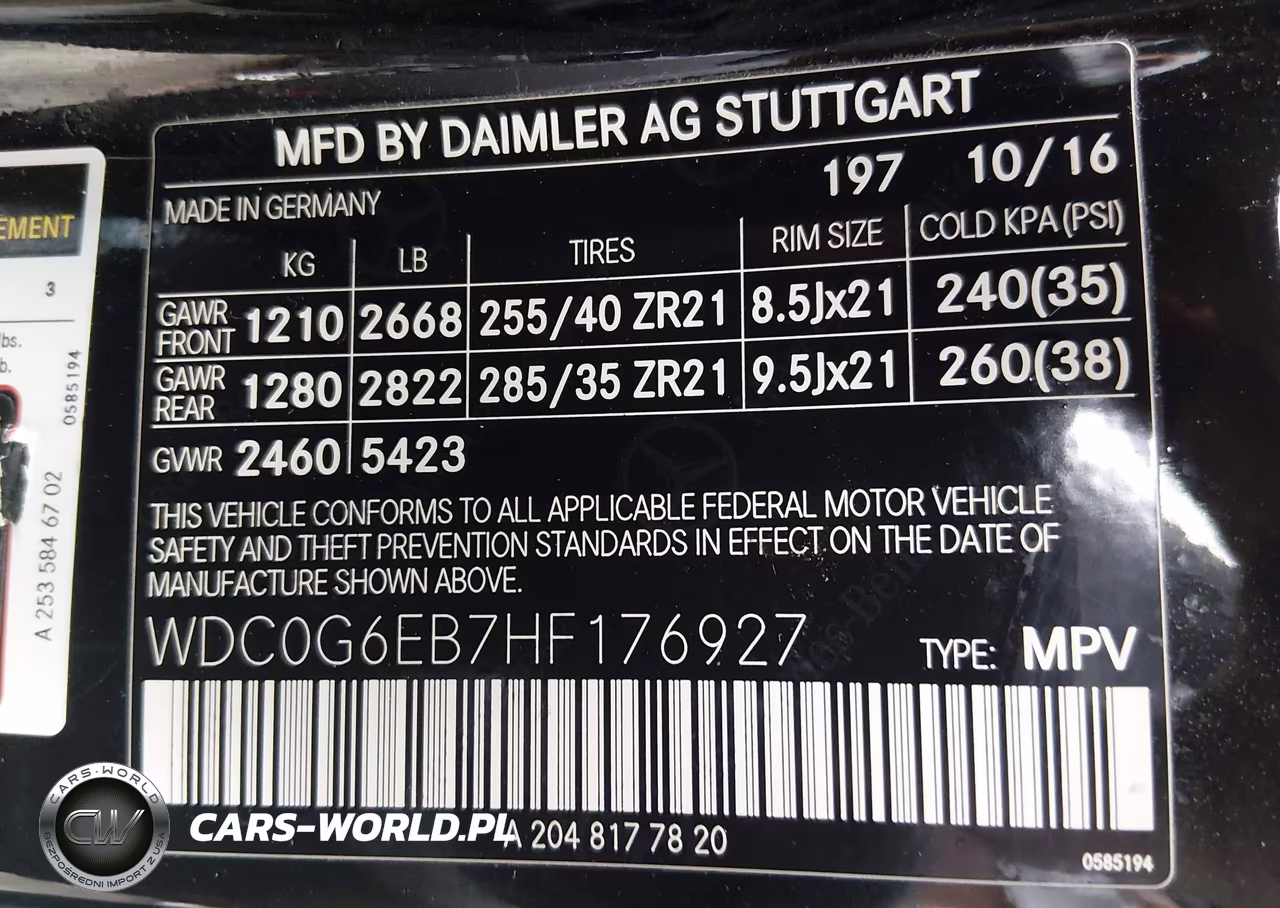 2017 Mercedes-Benz Amg Glc 43 4Matic VIN:WDC0G6EB7HF176927 - 9