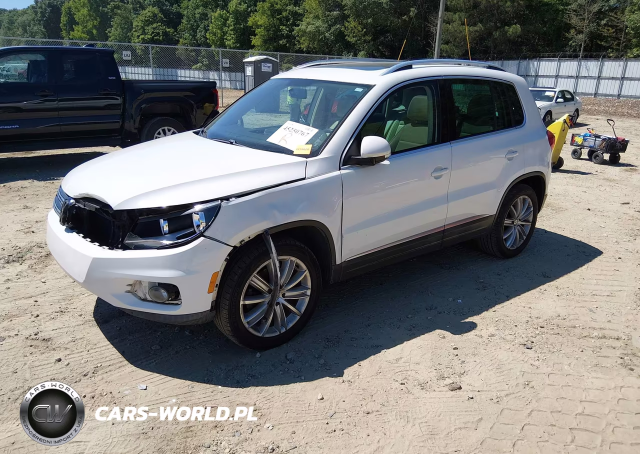 2012 Volkswagen Tiguan Se VIN:WVGAV7AX1CW569060 - 2