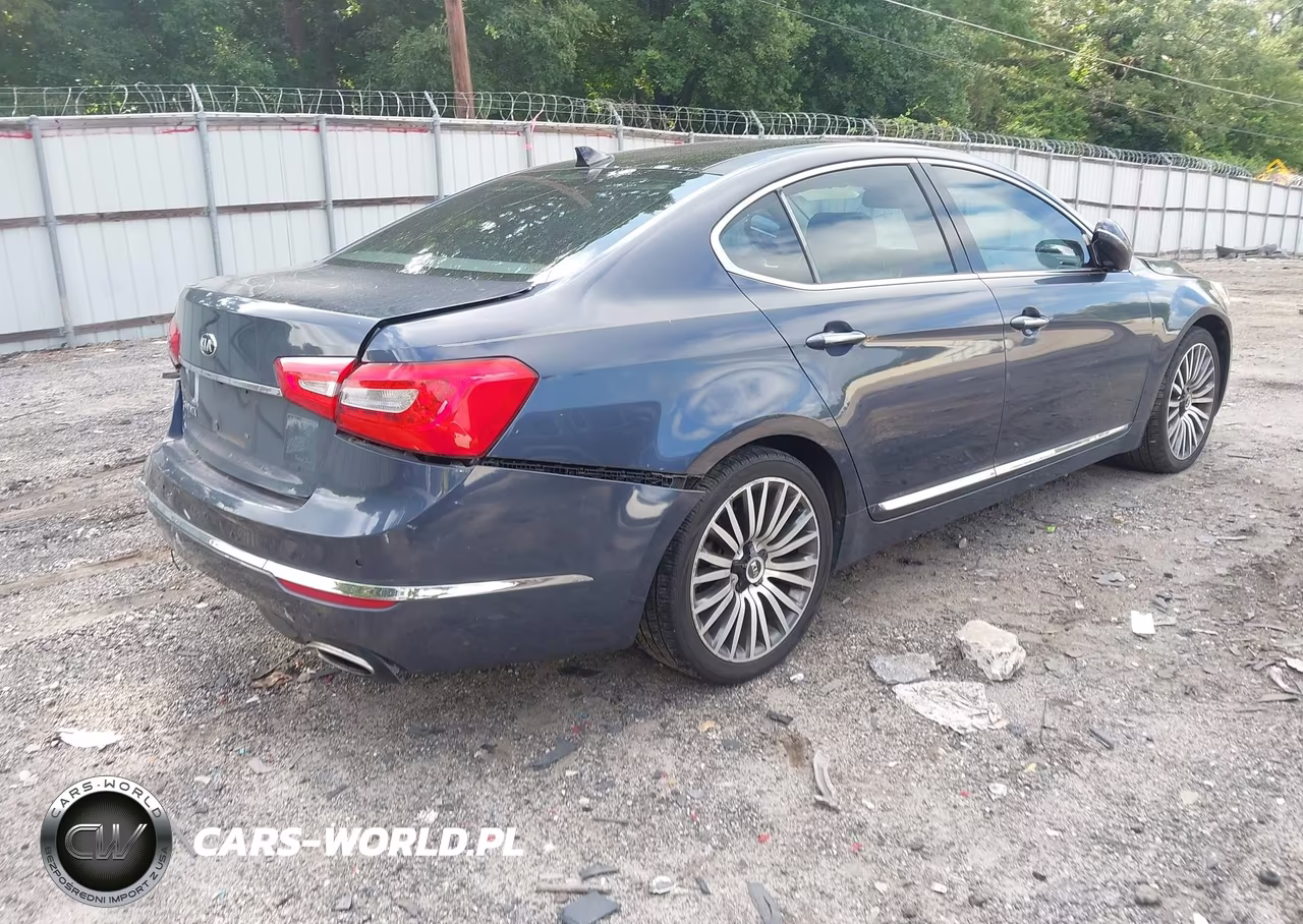 2015 Kia Cadenza Premium VIN:KNALN4D75F5192778 - 4
