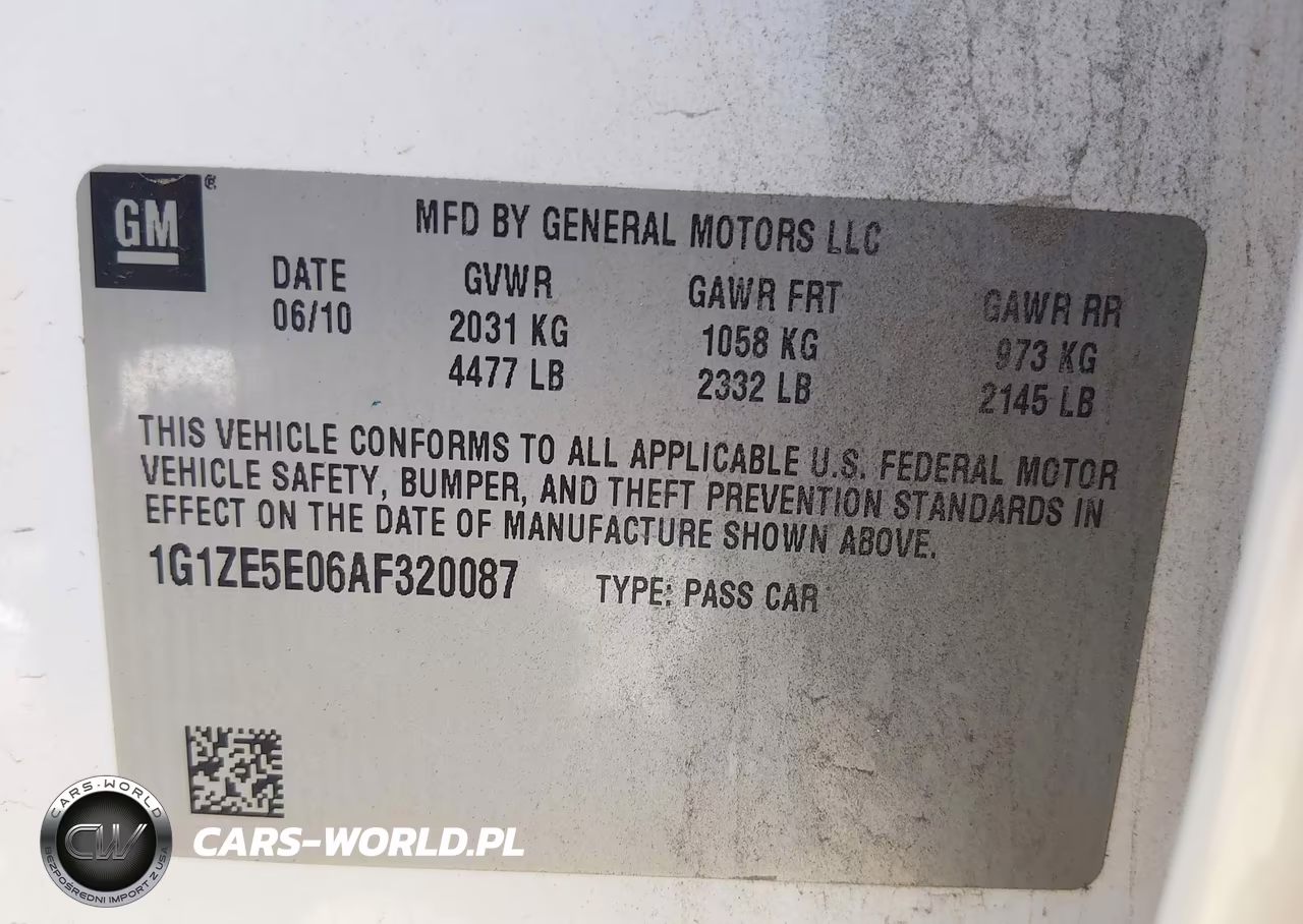 2010 Chevrolet Malibu Ltz VIN:1G1ZE5E06AF320087 - 9