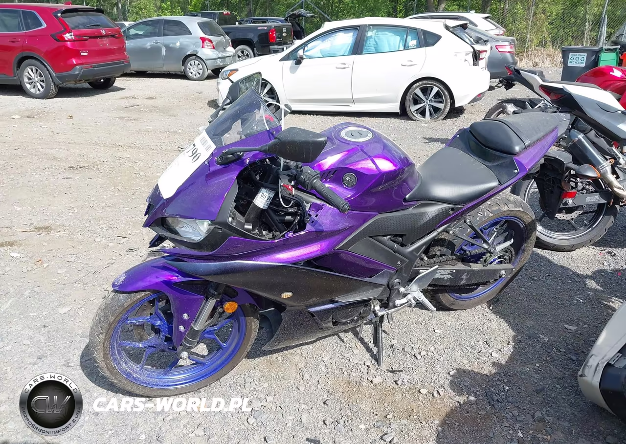 2024 Yamaha Yzfr3 A VIN:MH3RH18Y4RK015233 - 2
