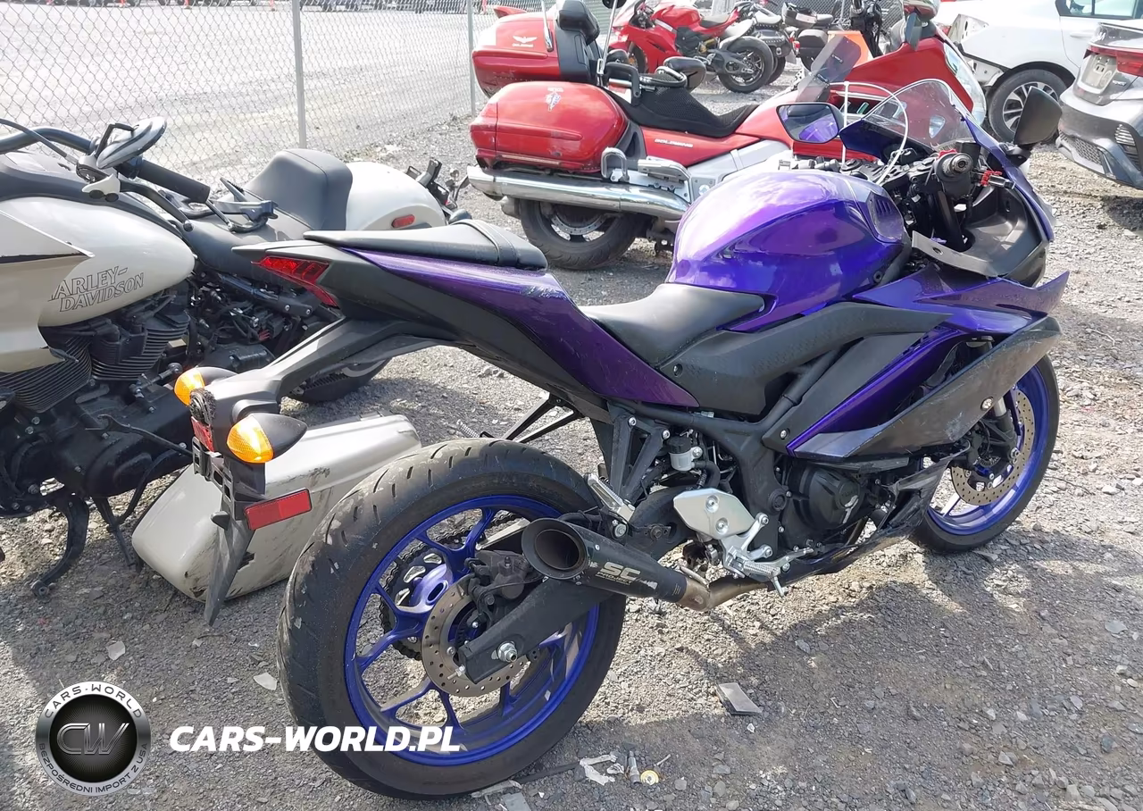 2024 Yamaha Yzfr3 A VIN:MH3RH18Y4RK015233 - 4
