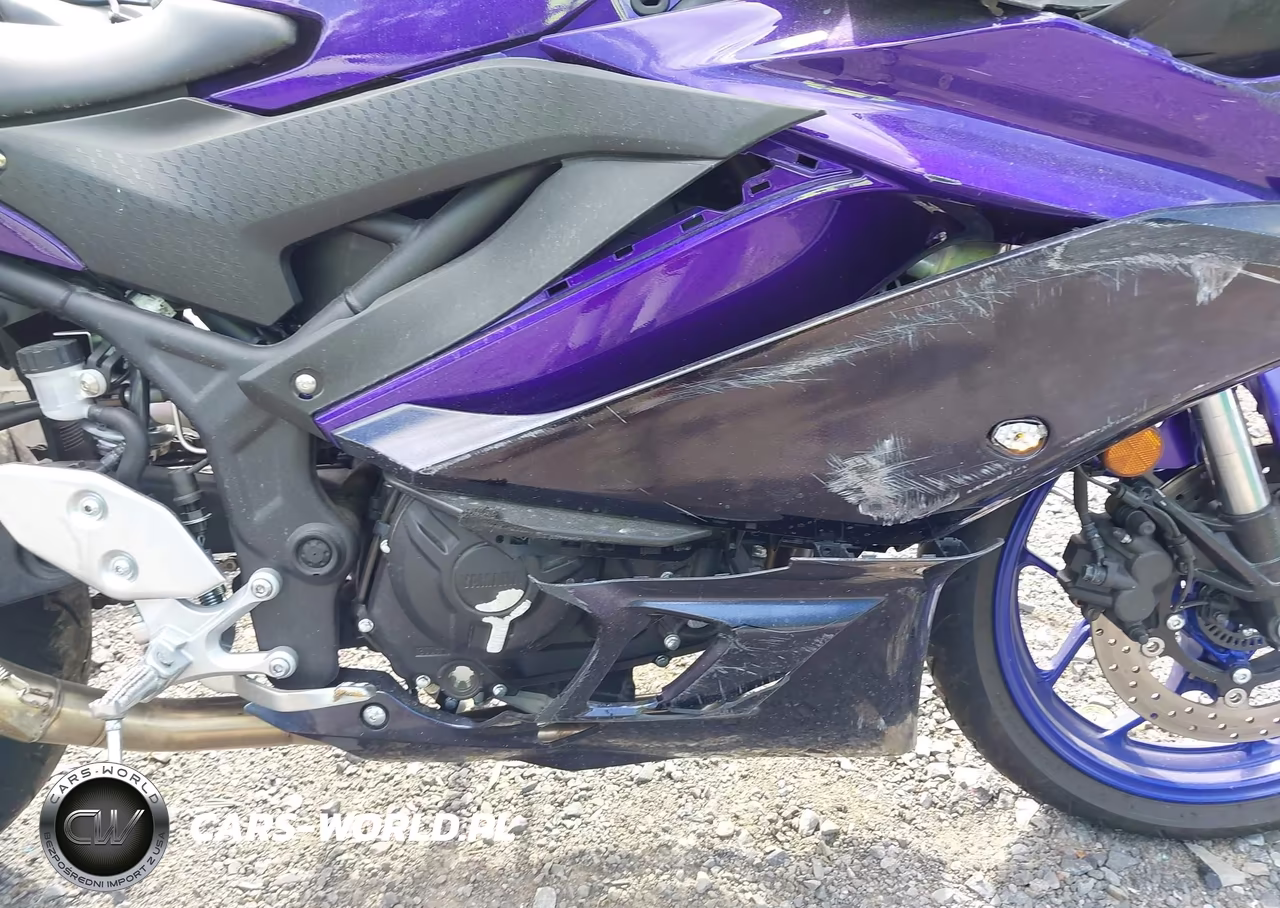 2024 Yamaha Yzfr3 A VIN:MH3RH18Y4RK015233 - 8