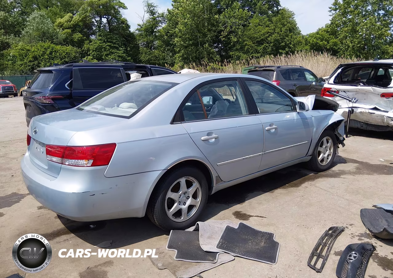 2006 Hyundai Sonata Gls VIN:5NPEU46C86H117081 - 4