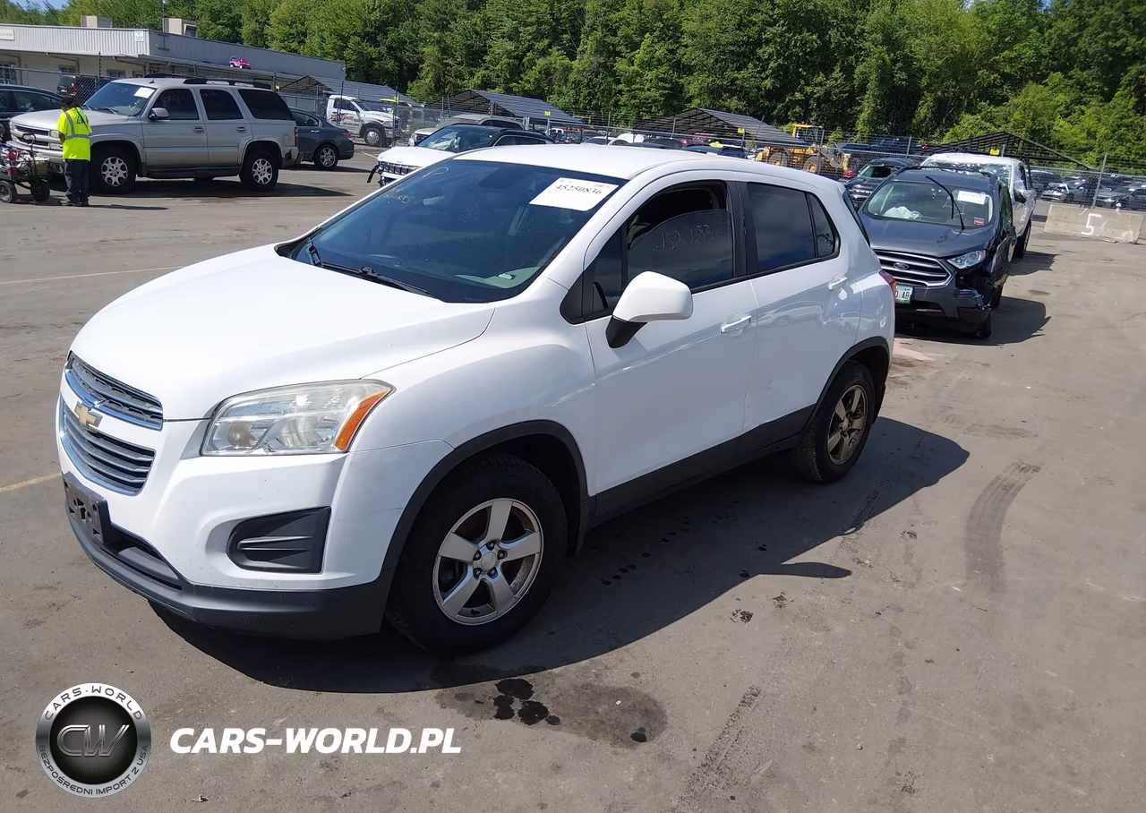 2015 Chevrolet Trax 1Ls VIN:3GNCJPSB8FL255841 - 2