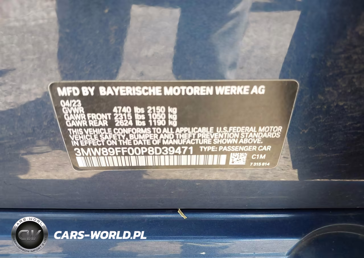 2023 BMW 330I xDrive VIN:3MW89FF00P8D39471 - 9